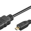 Goobay HDMI to Micro HDMI High Speed 1M Cable with Ethernet