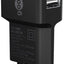 Goobay 12W Dual USB Charger - Black