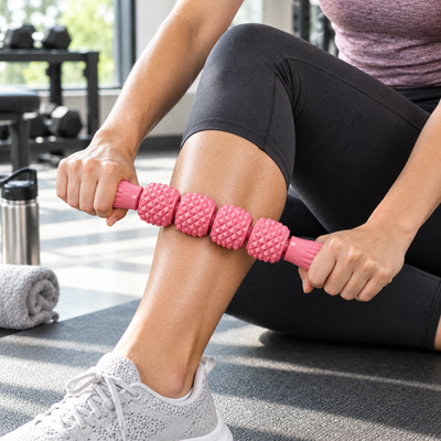 Multi-Directional Massage Roller - Pink
