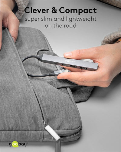 Goobay Slim 5 Port Type C USB Hub - additional view