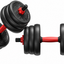 Adjustable Dumbbell Set – Removable Weight Plates (20KG)