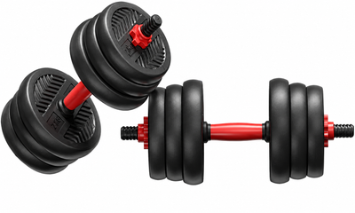 Adjustable Dumbbell Set – Removable Weight Plates (20KG)