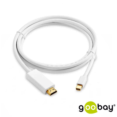 Goobay Mini Displayport To HDMI Adapter 1M Gold Plated Cable - additional view