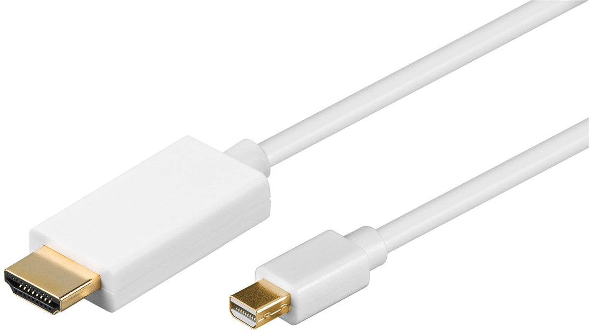 Goobay Mini Displayport To HDMI Adapter 1M Gold Plated Cable - additional view