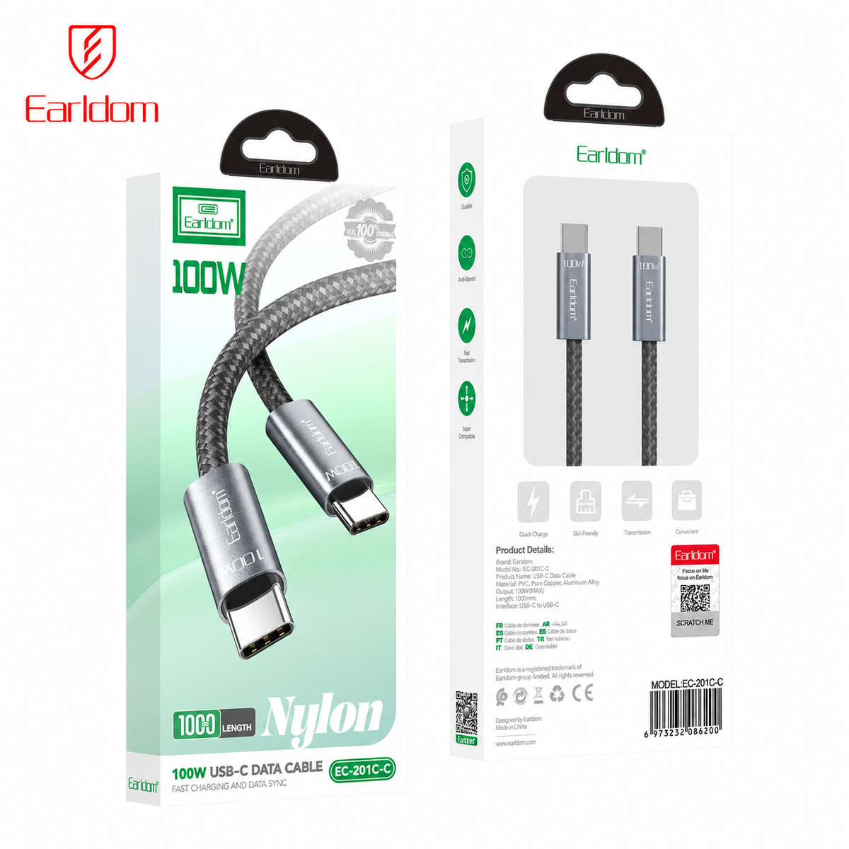 Earldom EC-174 3A Micro Cable