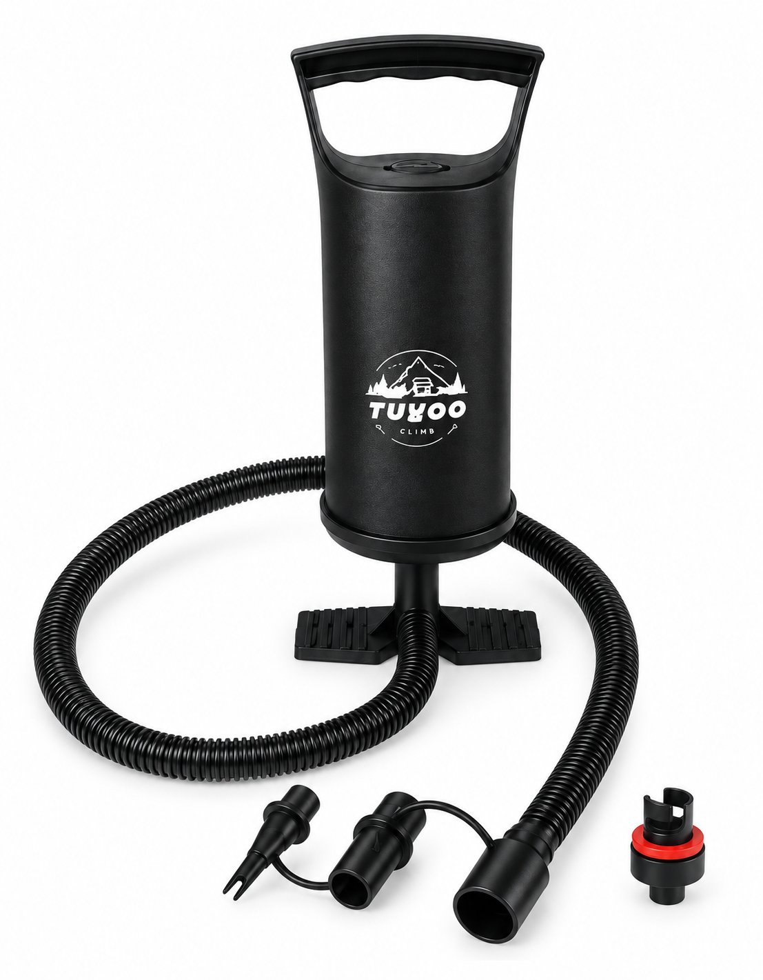 Hand Pump with Hose & Valve Attachments (30cm)