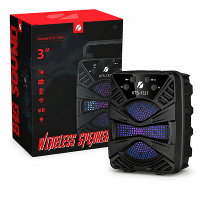 KTS-1337 Bluetooth 3" Speaker