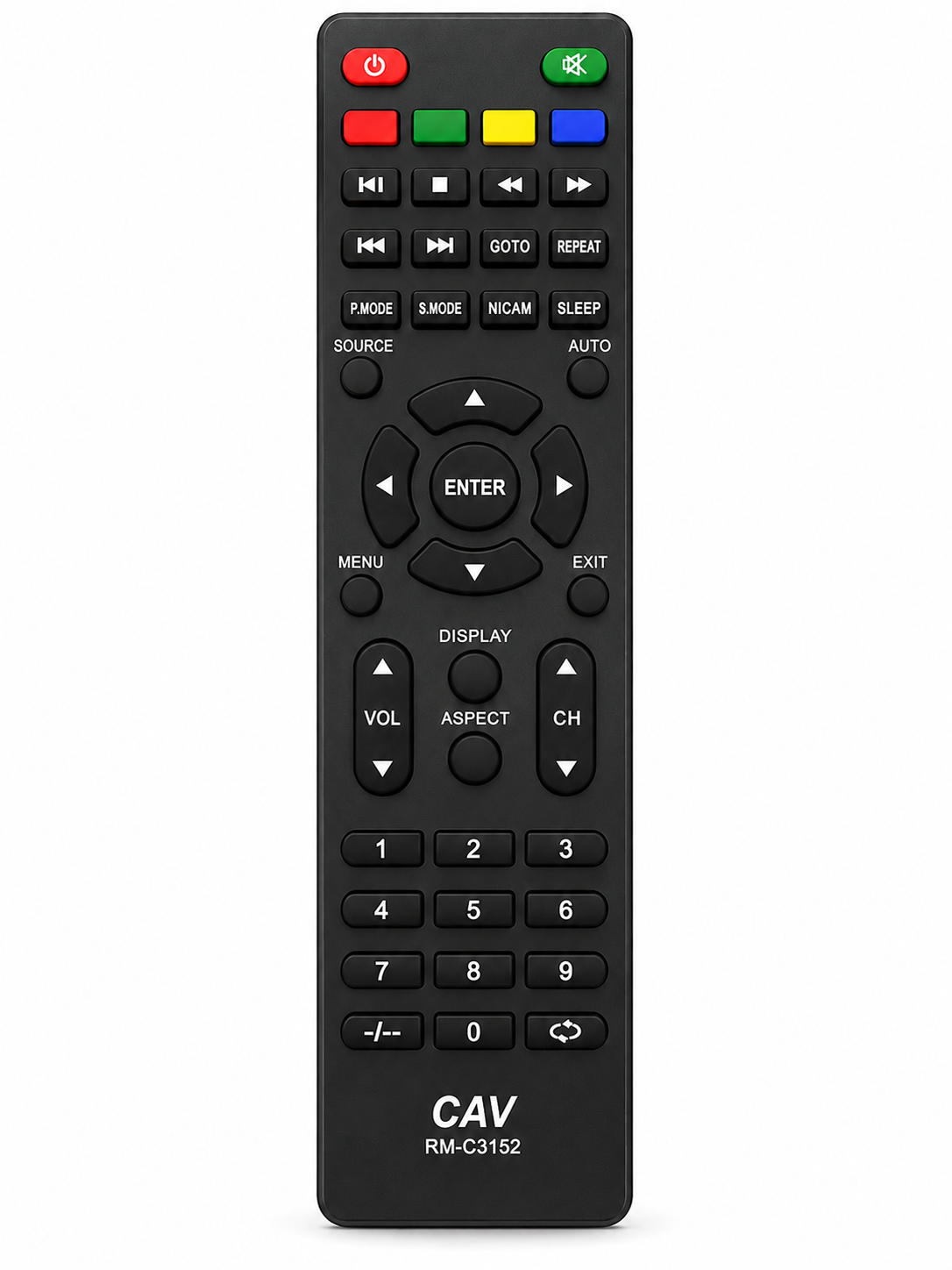 JVC RM-C3152 TV Compatible Remote