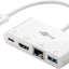 Goobay USB C Multiport Adapter HDMI Ethernet PD White - additional view
