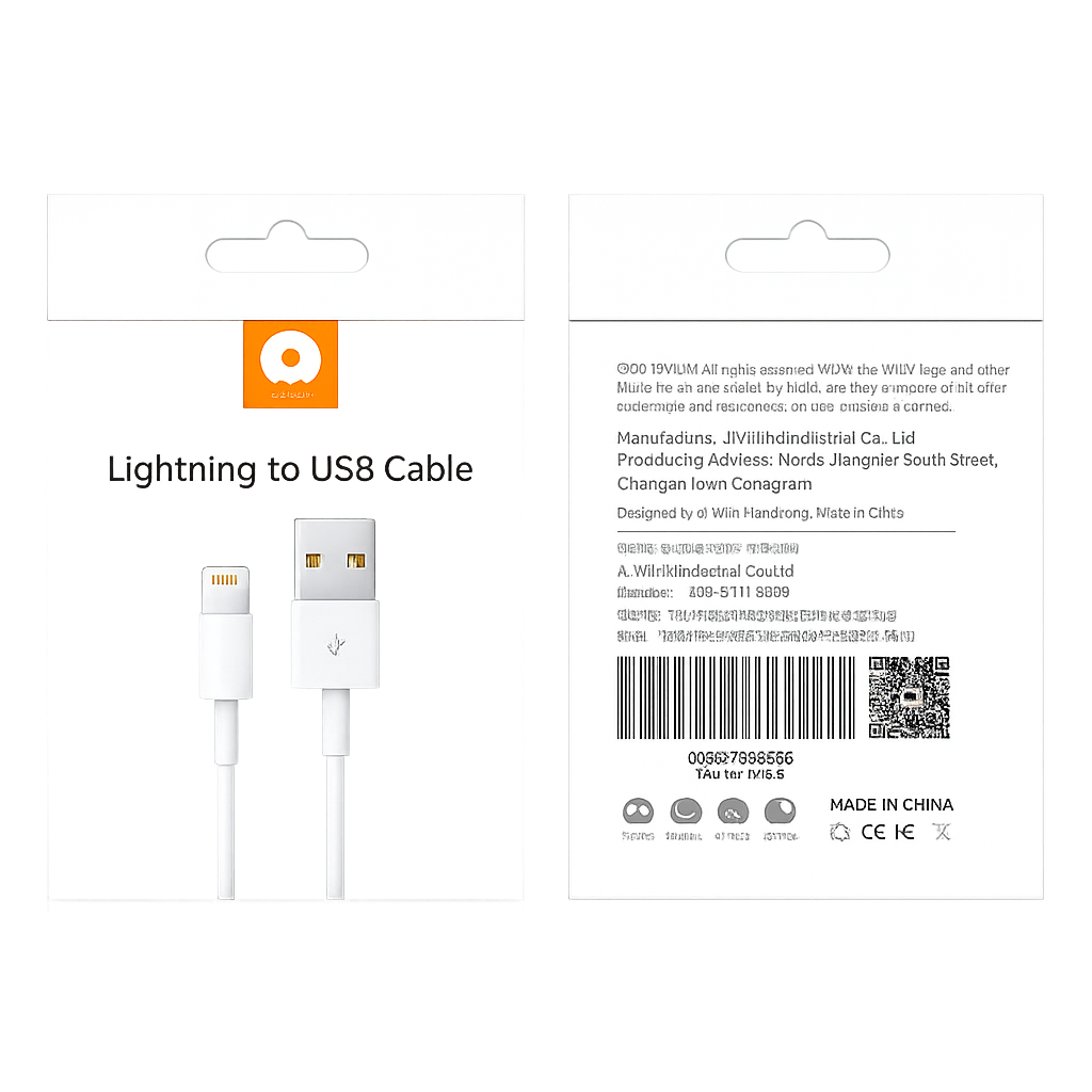WUW-X83 2A 1M iPhone Cable