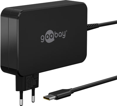 Goobay USB-C 90w Charger for Laptops - Black