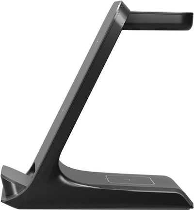 Goobay 3 In 1 Wireless Qi Charger Black - additional view