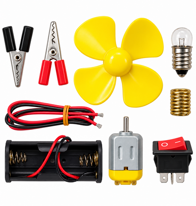 School Project - DIY Electric Fan Science Experiment Kit