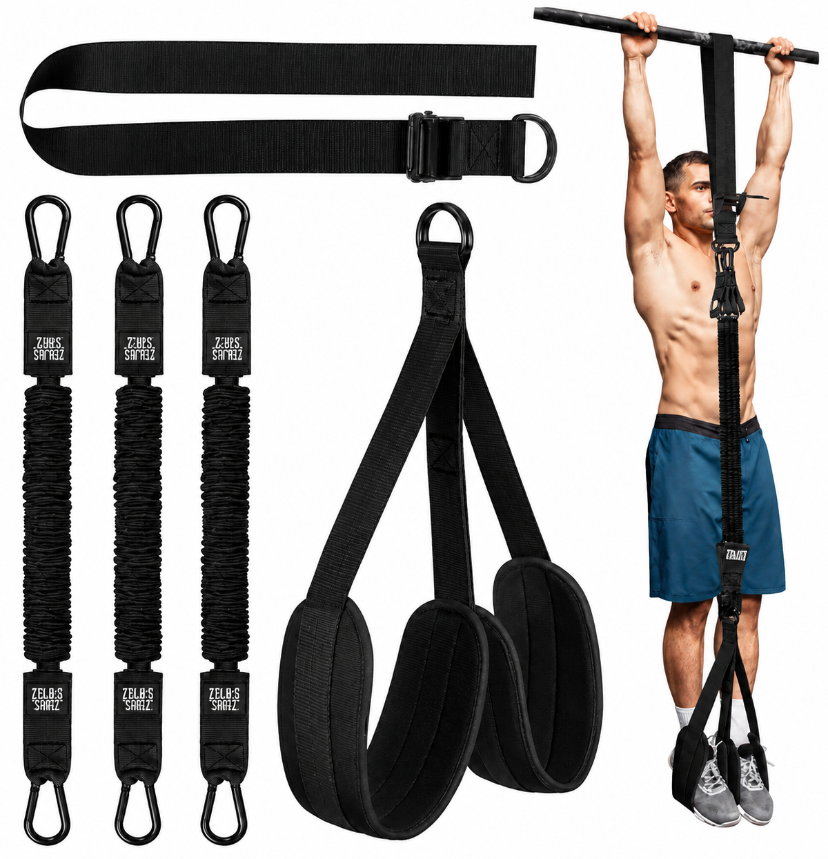 Adjustable Suspension Training System – Bodyweight Trainer