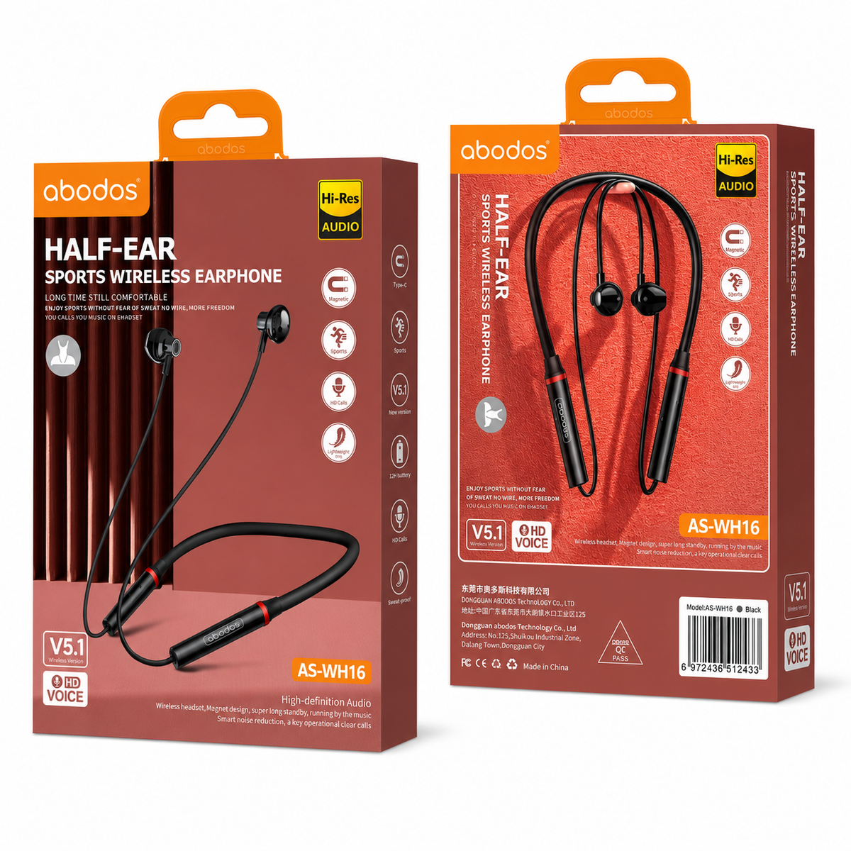 Abodos AS-WH16 Earphones
