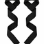 Weightlifting Wrist Straps – Black