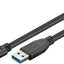 Goobay Sync And Charge Super Speed USB C To USB A 3 0 Charging 2M Cable - additional view