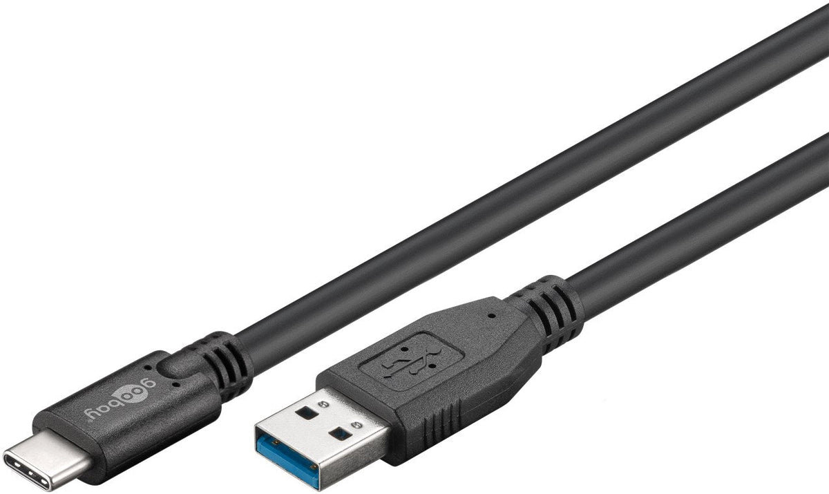 Goobay Sync And Charge Super Speed USB C To USB A 3 0 Charging 2M Cable - additional view