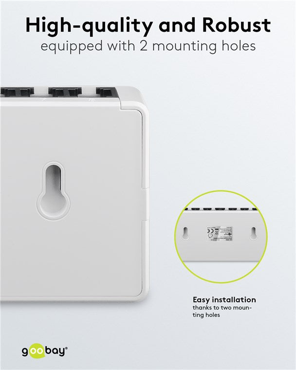 Goobay 8 Port Gigabit Ethernet Switch - additional view