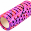 Textured Foam Massage Roller 33cm - Pink
