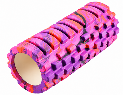 Textured Foam Massage Roller 60cm - Pink