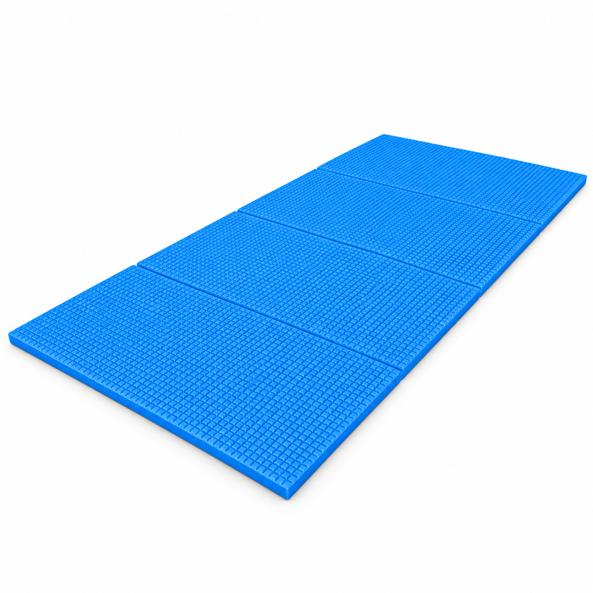 Foldable EVA Exercise Mat (5mm) - Blue