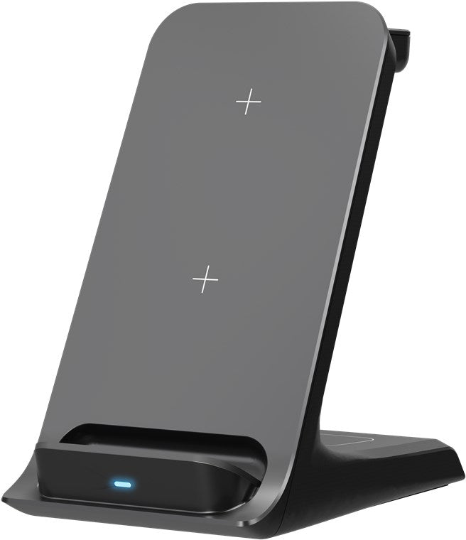 Goobay 3 In 1 Wireless Qi Charger Black - additional view