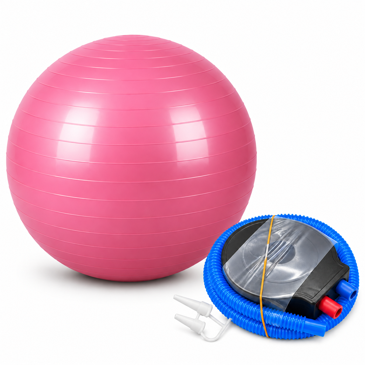 Yoga Ball with Foot Pump (65 cm)