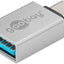 Goobay USB-C to USB A OTG SuperSpeed Adapter - Silver
