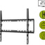 Goobay TV Wall Mount Basic Fixed L For Tvs From 37 To 70 - additional view