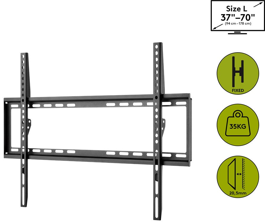 Goobay TV Wall Mount Basic Fixed L For Tvs From 37 To 70 - additional view