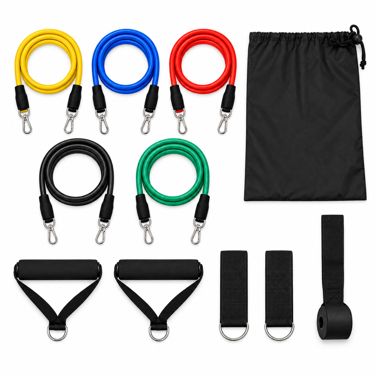 Resistance Band Set – Full Body Home Gym Workout Kit
