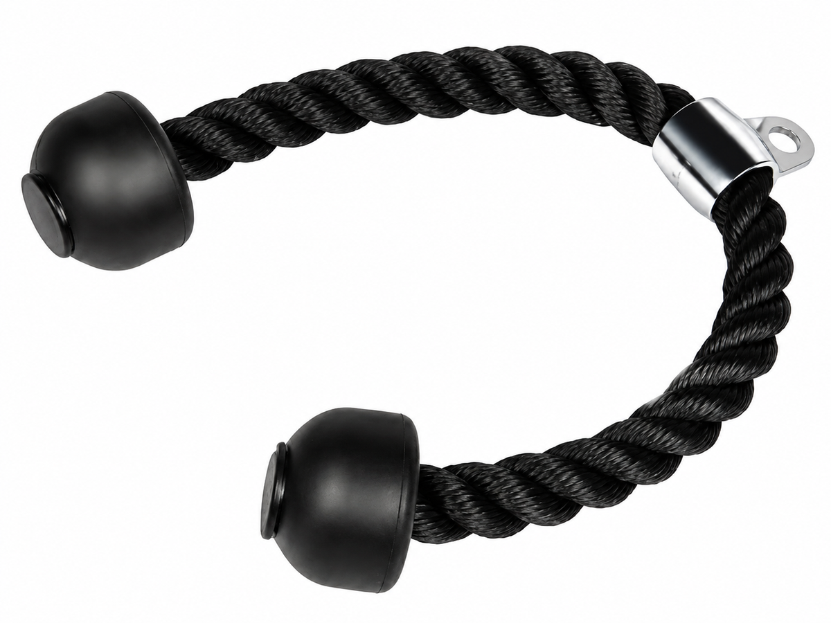 Triceps Rope Cable Attachment – Braided Cable Machine Handle