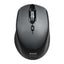 Port Connect Silent 1600DPI 3 Button Wireless Mouse - Black
