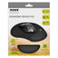 Port Ergonomic Gel Mouse Pad - Black