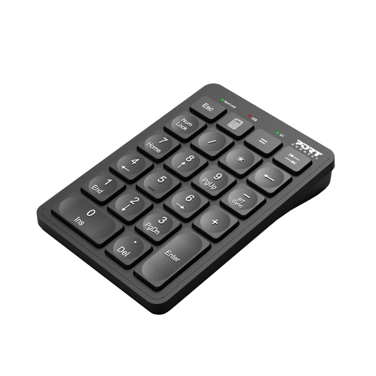Port Connect Bluetooth Rechargeable Keypad