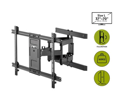 Goobay TV Wall Mount Pro Fullmotion L For Tvs From 37 To 70 Up To 60KG - additional view