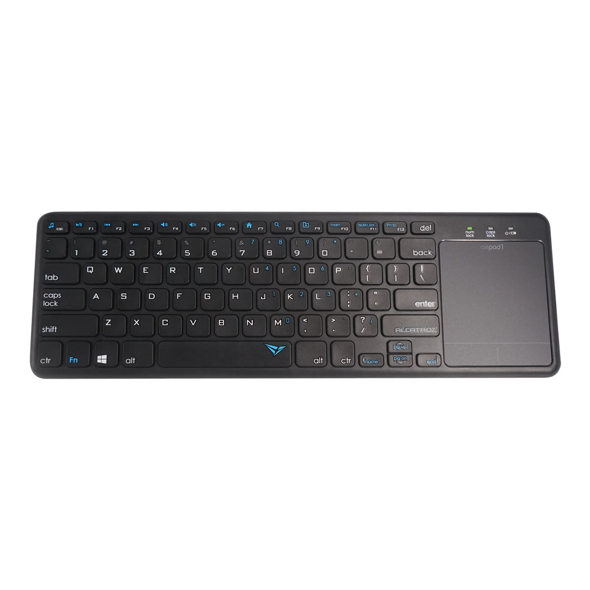 Alcatroz Airpad 1 Wireless Keyboard with touchpad - Black