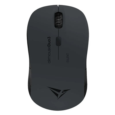 Alcatroz Airmouse Duo 3 Silent Wireless and Bluetooth Mouse - Carbon
