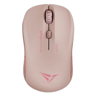 Alcatroz Airmouse Duo 3 Silent Wireless and Bluetooth Mouse - Sakura