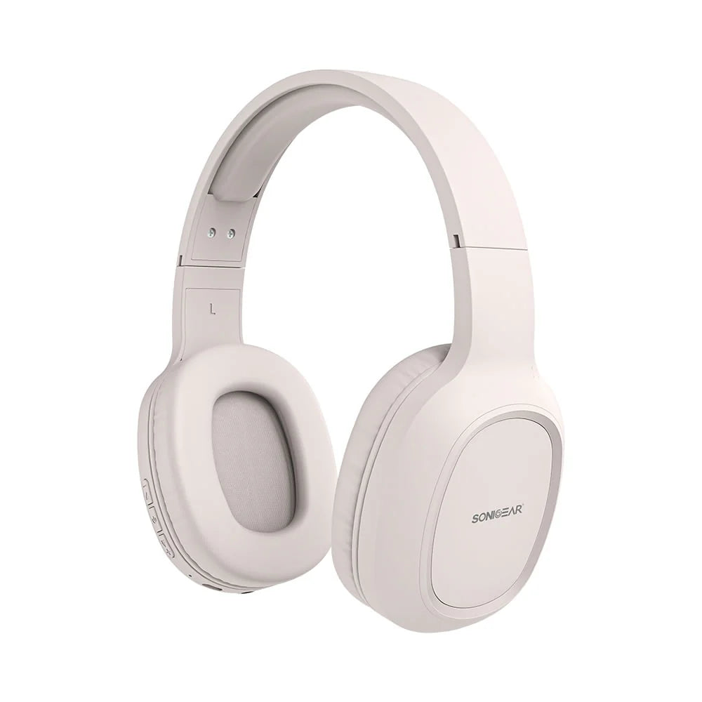 SonicGear Airphone 3 Bluetooth Headphones- Sand