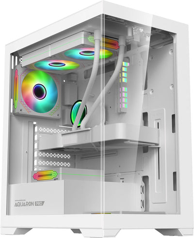 Armaggeddon Aquaron Pro ATX Gaming Case White - additional view