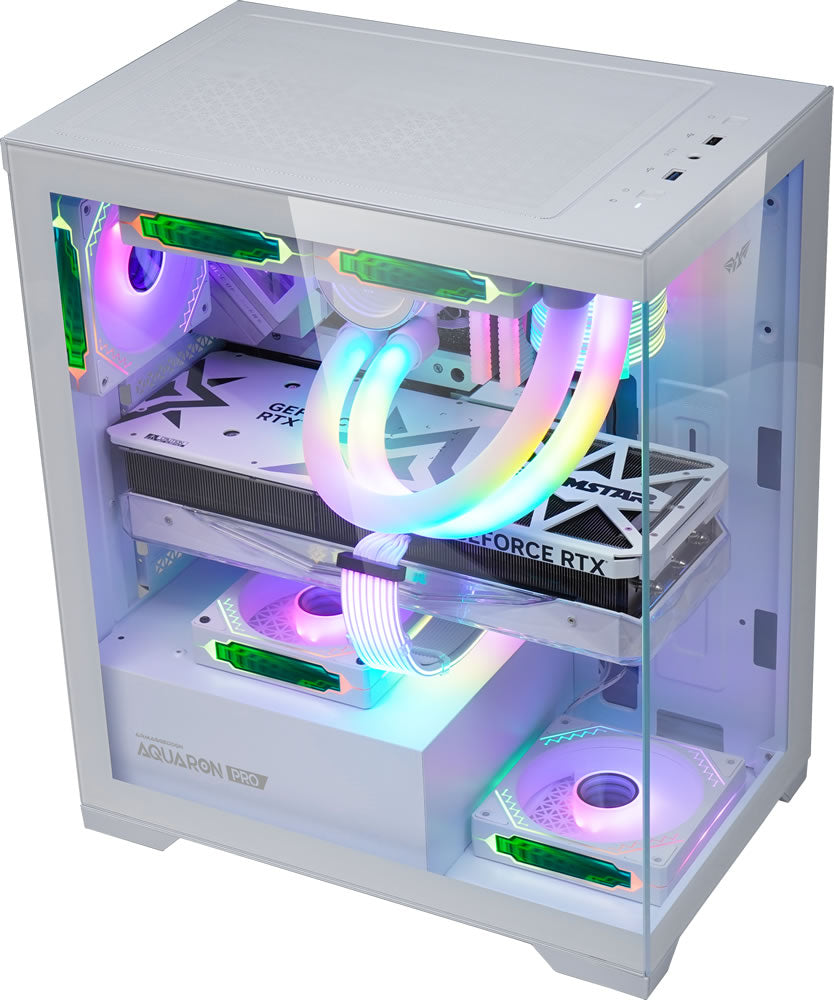 Armaggeddon Aquaron Pro ATX Gaming Case White - additional view