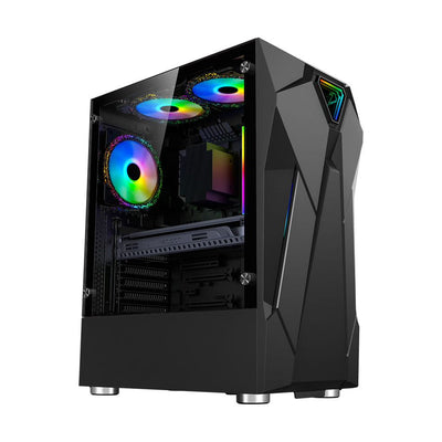 Armaggeddon Tron Holo 5 ATX Gaming Case Black - additional view