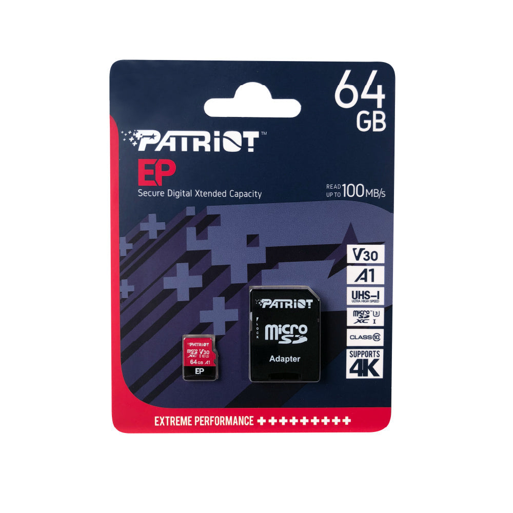 Patriot 256GB Ep Series V30 A1 Microsd Card - additional view