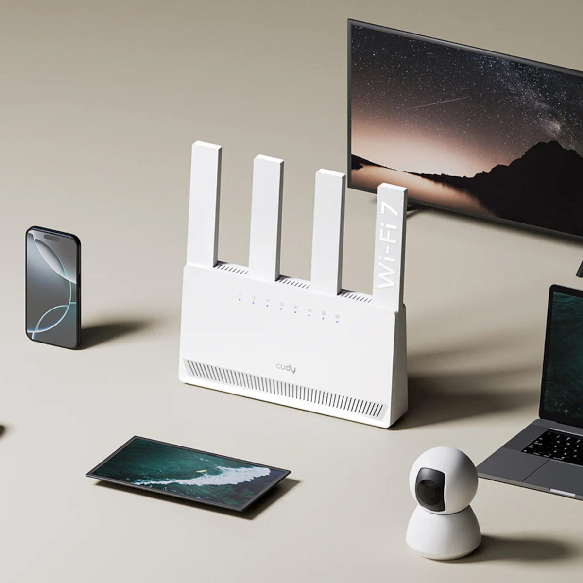 Cudy BE3600E Wi-Fi 7 Gigabit Router