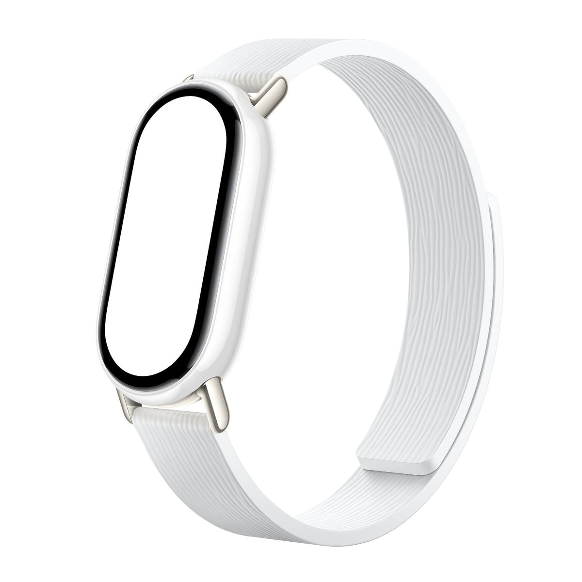 Xiaomi Smart Band 10 Magnetic Kona Leather Strap - Glacier White