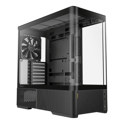 Antec C6 CURVED AIR ATX | Micro-ATX | ITX Mid-Tower Gaming Chassis - Black