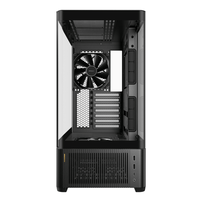 Antec C6 CURVED AIR ATX | Micro-ATX | ITX Mid-Tower Gaming Chassis - Black
