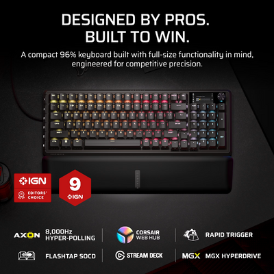 Corsair VANGUARD PRO 96 Hall Effect Gaming Keyboard